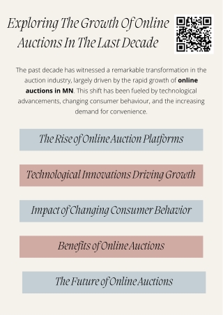 exploring the growth of online auctions