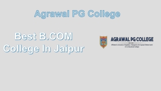 agrawal pg college
