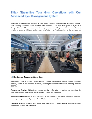 GYM App