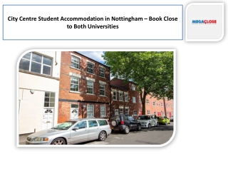 City Centre Student Accommodation Nottingham Services by Megaclose