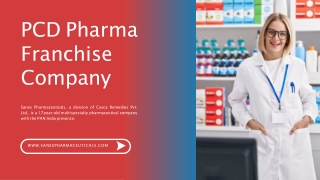 PCD Pharma Franchise Company in India
