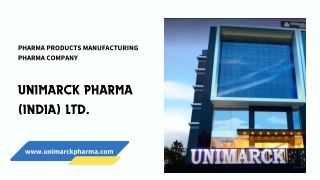 Pharma Medicine Manufacturing Services