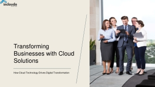 transforming businesses with cloud solutions