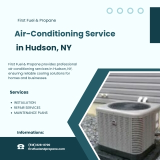 Air-Conditioning Service in Hudson, NY  First Fuel & Propane
