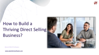 How to Build a Thriving Direct Selling Business?