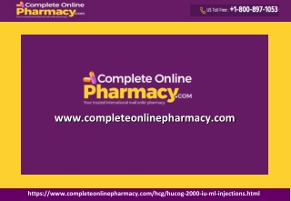 Buy Hucog 2000 IU Hcg Injections Online