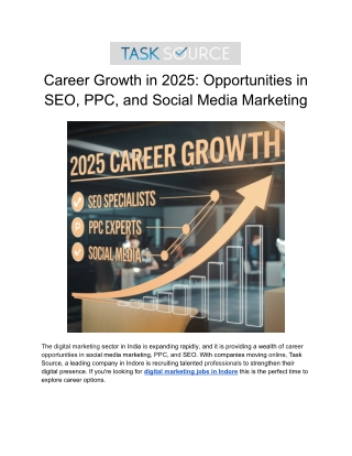 Career Growth in 2025_ Opportunities in SEO, PPC, and Social Media Marketing