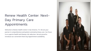 renew health center next day primary care