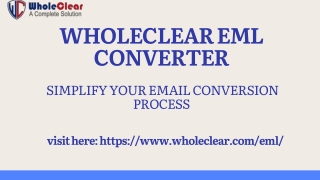 visit here https www wholeclear com eml