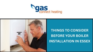 Things to Consider Before Your Boiler Installation in Essex
