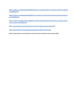 https medium com @sabashafiq9080 best