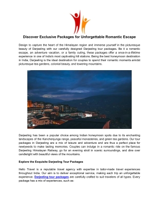 Discover Exclusive Packages for Unforgettable Romantic Escape.docx