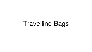 Buy traveling bags Onlline at  Samsonite India