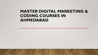 master digital marketing coding courses in ahmedabad