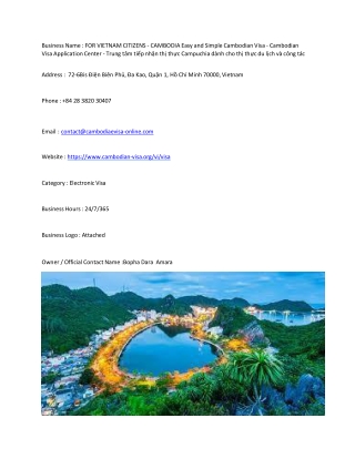 business name for vietnam citizens cambodia easy