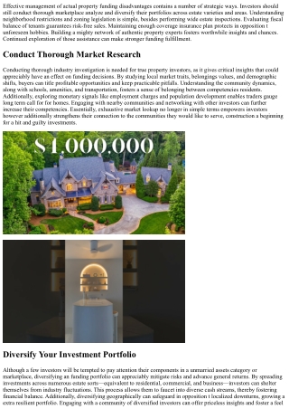10 Tips for Managing Real Estate Investment Risks
