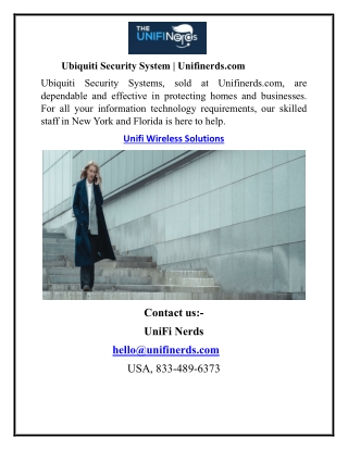 ubiquiti security system unifinerds com