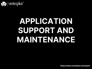 Reliable Application Support and Maintenance Services for Seamless Performance