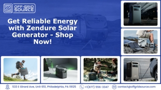 Get Reliable Energy with Zendure Solar Generator - Shop Now!