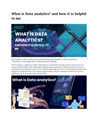 Data Analytics Course in Delhi