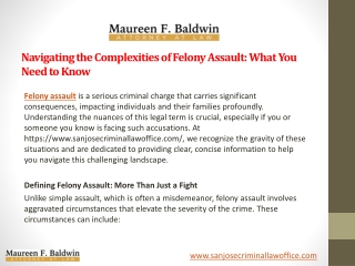 Navigating the Complexities of Felony Assault What You Need to Know