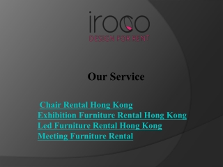 LED Furniture Rental Hong Kong for a Vibrant Event Ambiance