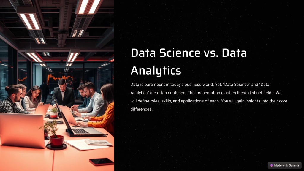PPT - Data Science vs. Data Analytics PowerPoint Presentation, free ...