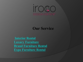 Brand Furniture Rental