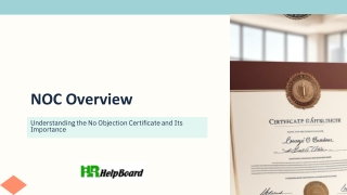 understanding the no objection certificate and its importance
