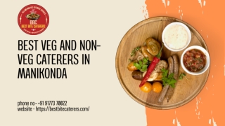 Best veg and NON-Veg Caterers in Manikonda