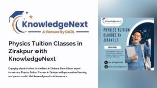 physics tuition classes in zirakpur with