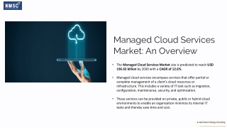 managed cloud services market an overview