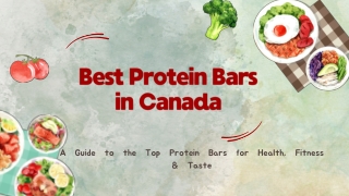 Best Protein Bars in Canada