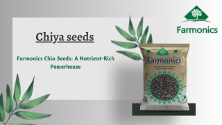Buy best quality chiya seed from Farmonics.