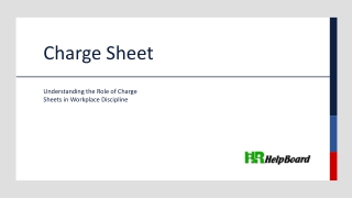 charge sheet