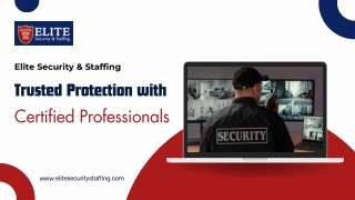 Personal Security Guards: Tailored Security for Every Situation