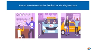 How to Provide Constructive Feedback as a Driving Instructor