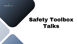 safety toolbox talks