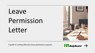 leave permission letter
