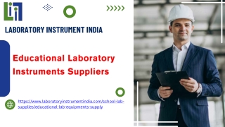Educational Laboratory Instruments Suppliers (1)