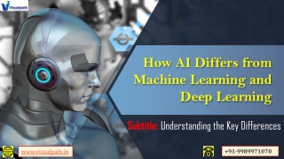 how ai differs from machine learning and deep learning