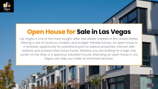Open House for Sale in Las Vegas – Your Dream Home Awaits!