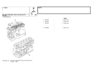 McCormick MTX Series (2002-2007) - MTX3 - MTX155, MTX175, MTX200 Tractor Parts Catalogue Manual Instant Download