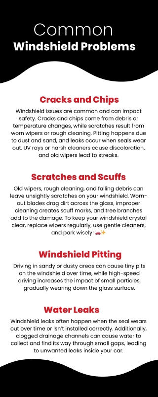 Common Windshield Problems