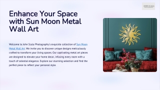 Enhance Your Space with Sun Moon Metal Wall Art Designs