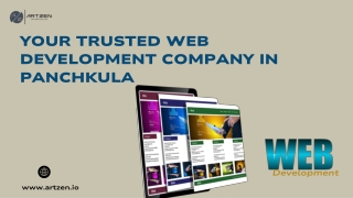 Your Trusted Web Development Company in Panchkula