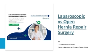 Laparoscopic vs Open Hernia Repair Surgery