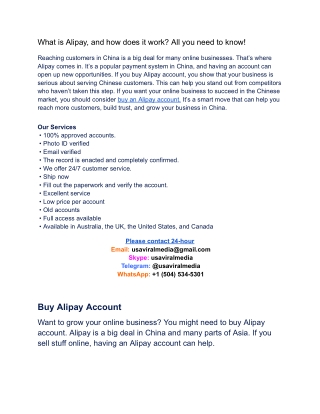 How to Set up an Alipay Account as a Foreigner - Beijing