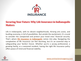 Securing Your Future Why Life Insurance in Indianapolis Matters