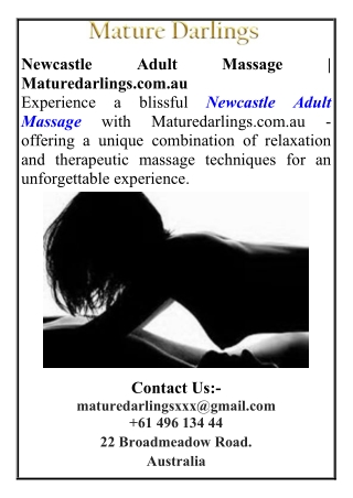Newcastle Adult Massage